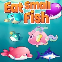 小魚を食べる  